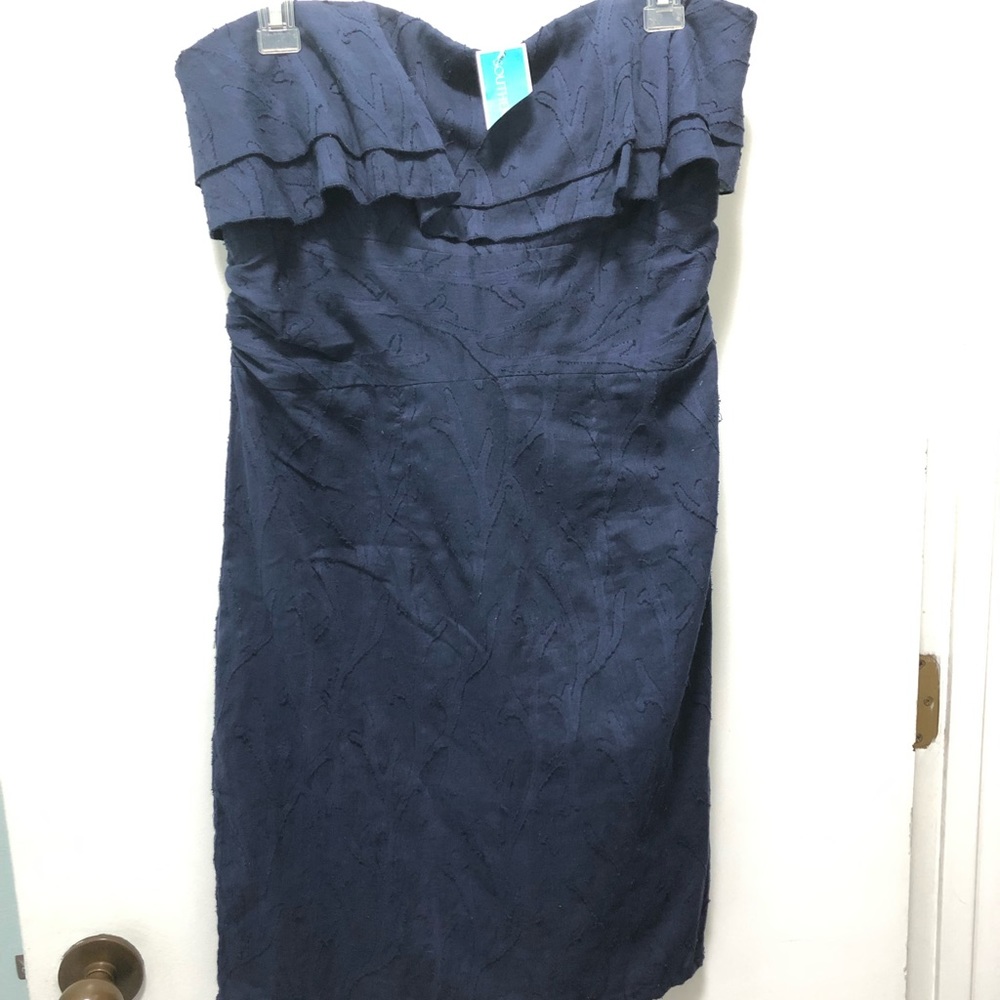 Southern Frock Strapless Dress